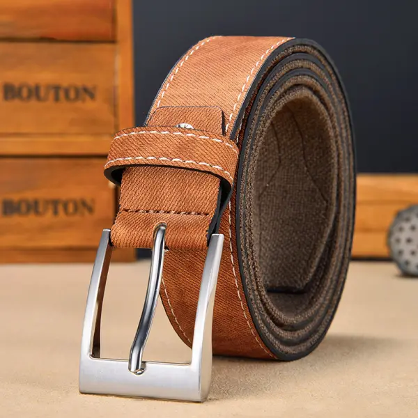 Mens Belt Casual Splicing Belt - Anurvogel.com 