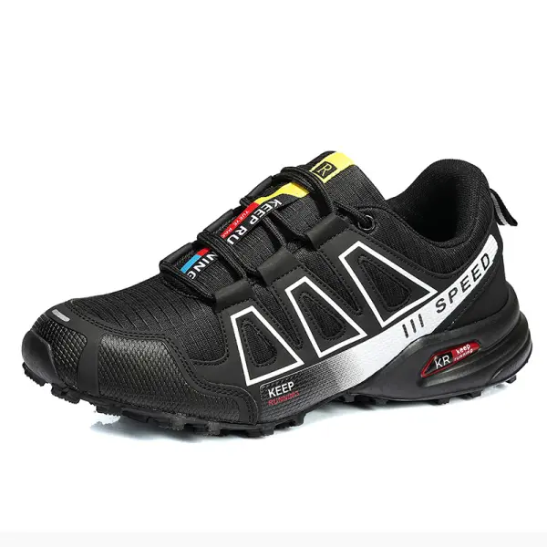 Men's Outdoor Ultra-light Breathable Shock-absorbing Sneakers Hiking Shoes - Menzfolk.com 
