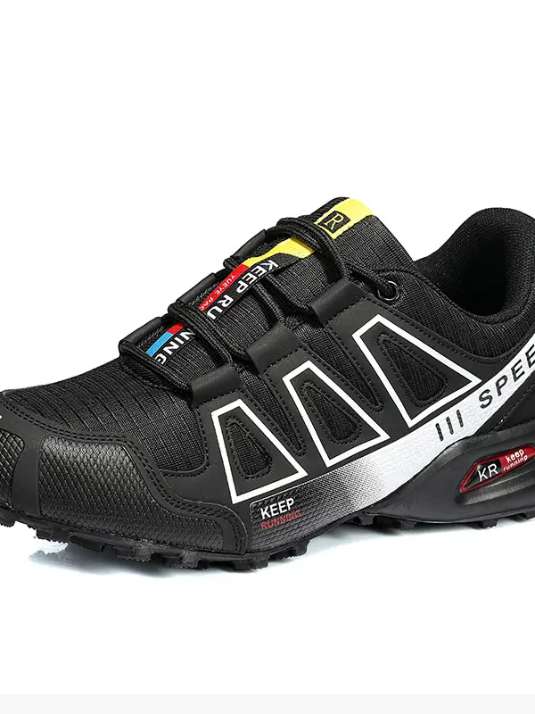 Men's Outdoor Ultra-light Breathable Shock-absorbing Sneakers Hiking Shoes - Pragmaace.com 