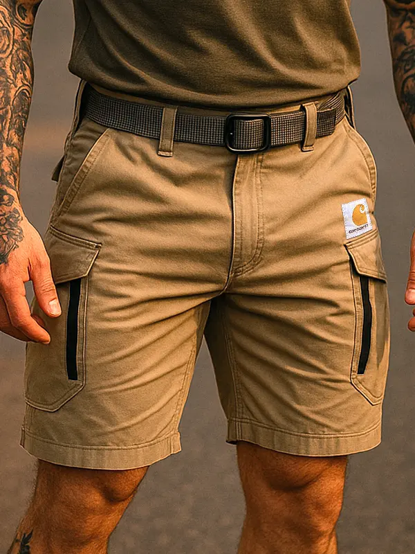 Carhartt Cargo Shorts For Men - Durable And Functional Design With Multiple Pockets - Menbarn.com 