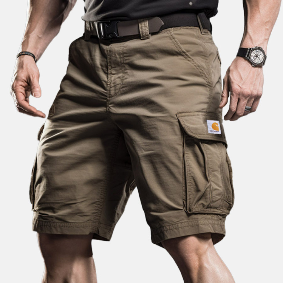 

Men's Vintage Outdoor Multi-Pocket Tactical Training Cargo Shorts