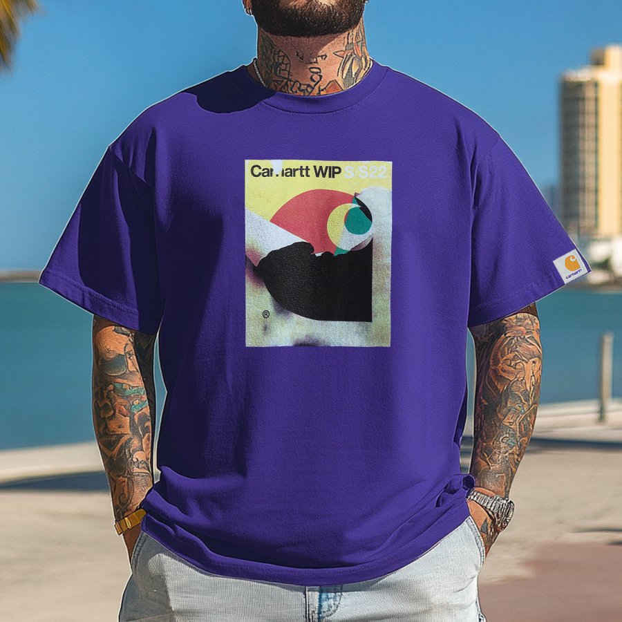 

Men's Vintage Waffle Knit Lightweight Mesh T-Shirt - Perfect For Summer Outdoors