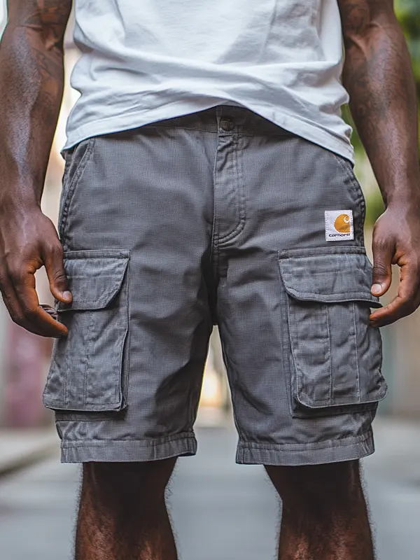 Men's Cargo Shorts With Multi-Pockets For Outdoor Adventures - Wantbright.com 