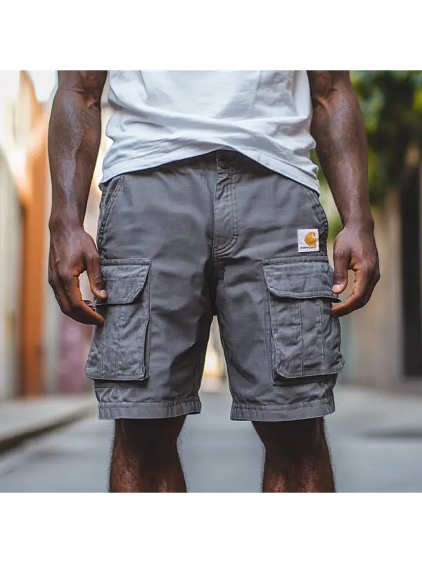 Men's Cargo Shorts With Multi-Pockets For Outdoor Adventures - Anrider.com 