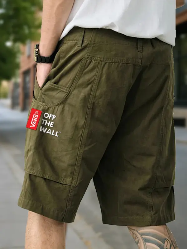 Men's Casual Cargo Shorts With Stylish Pockets And Adjustable Waistband - Menbarn.com 
