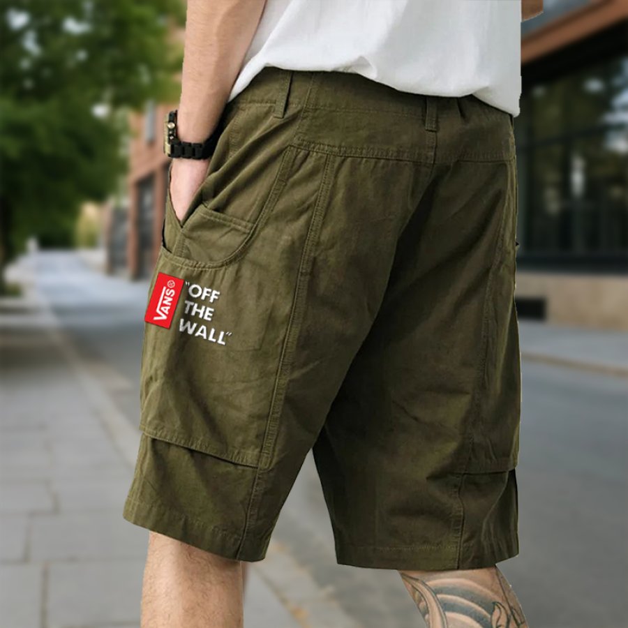

Men's Casual Cargo Shorts With Stylish Pockets And Adjustable Waistband