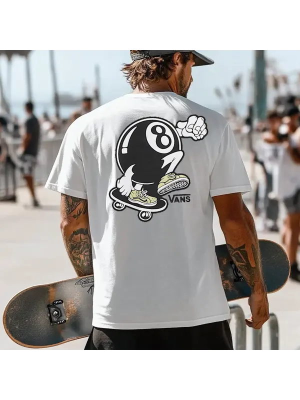 Unisex Vintage Surf Print Knit Lightweight Mesh Surf T-Shirt - Perfect For Summer Outdoors - Aptkoi.com 