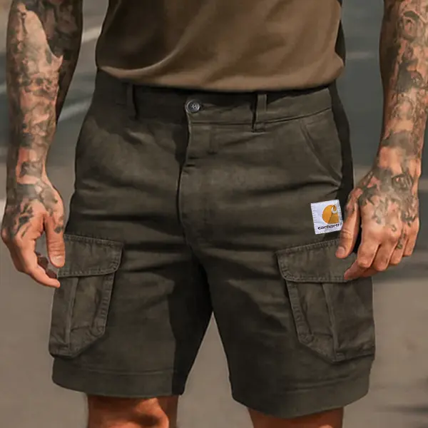 Cargo Shorts With Utility Pockets For Men - Perfect For Casual And Outdoor Activities - Ootdyouth.com 
