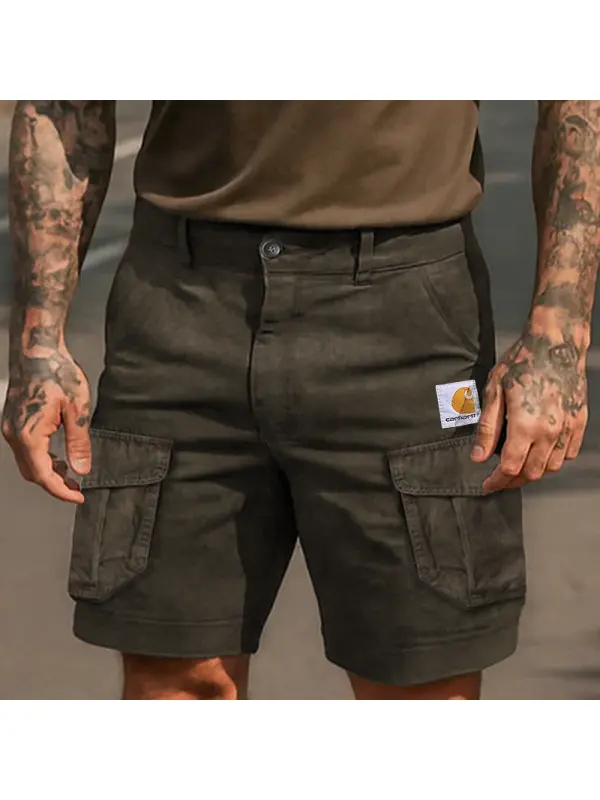 Cargo Shorts With Utility Pockets For Men - Perfect For Casual And Outdoor Activities - Ootdmw.com 