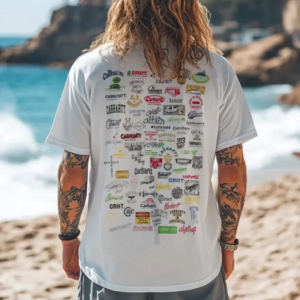 Surf Graphic Print T-Shirt For Men - Perfect For Summer Beach Outings - Wayrates.chimpone.com 