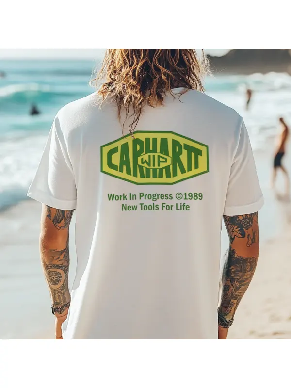 Men's Surf Classic Graphic T-Shirt For Beach And Casual Wear - Ootdmw.com 