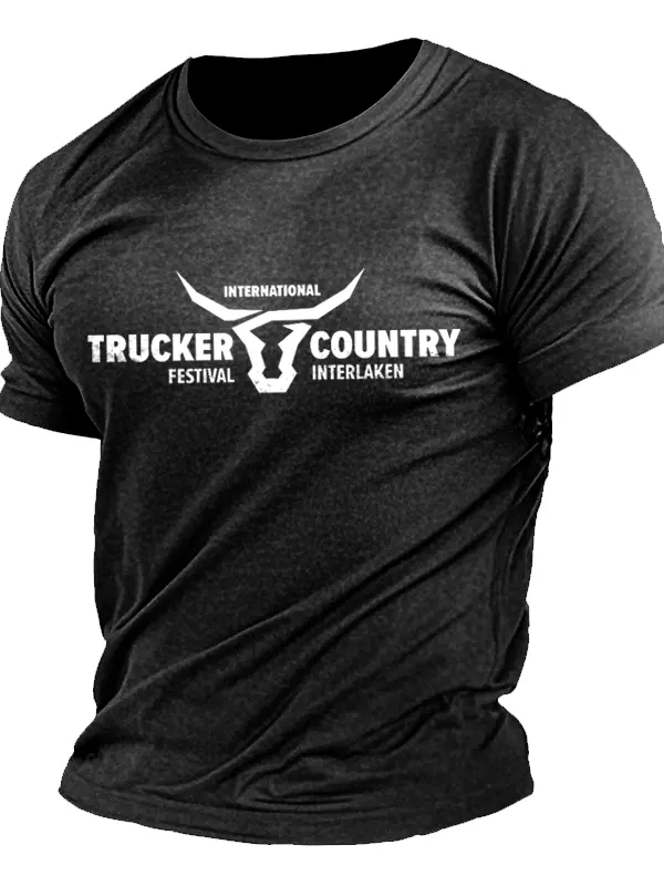 Trucker Festival International Trucker Country Festival T-Shirt - Perfect For Music Lovers And Festivals - Pragmaace.com 