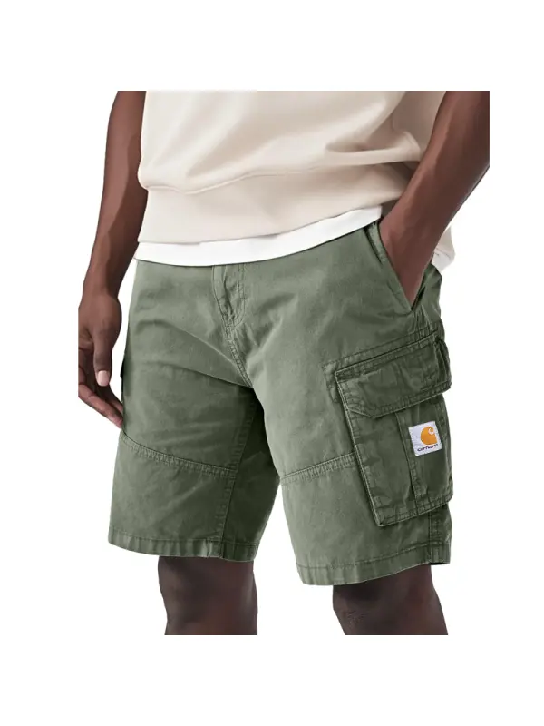 Cargo Shorts With Multi-Pockets For Men - Perfect For Outdoor Adventures And Casual Wear - Ootdmw.com 
