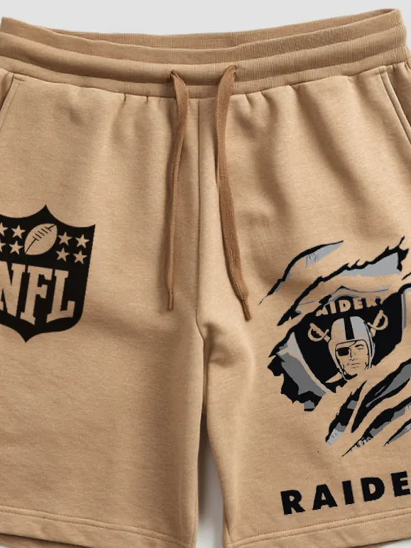 Spring And Summer Ball Game Pattern Shorts - Menwyx.com 