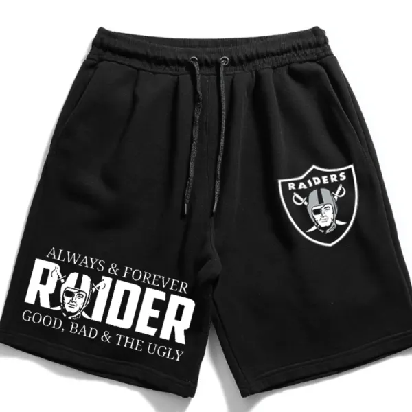 Sporty Shorts With Team Logo Design For Casual Wear - Elementnice.com 