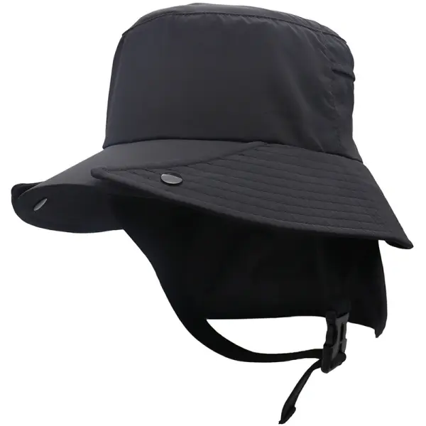 Summer Bucket Hat Breathable Shade Waterproof Surfing Seaside Quick Dry - Wayrates.com 