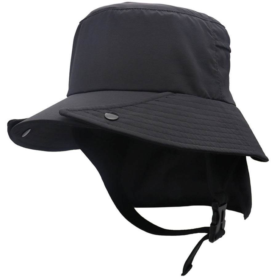 

Summer Bucket Hat Breathable Shade Waterproof Surfing Seaside Quick Dry