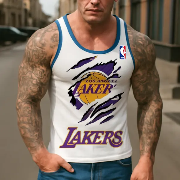 Men's Basketball Team Tank Top - Perfect For Sports Fans And Casual Wear - Elementnice.com 