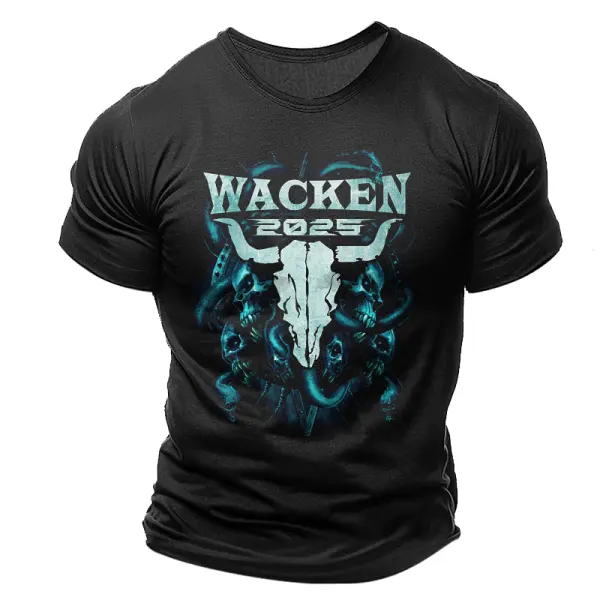 2025 Festival Graphic Black T-Shirt For Music Lovers - Elementnice.com 