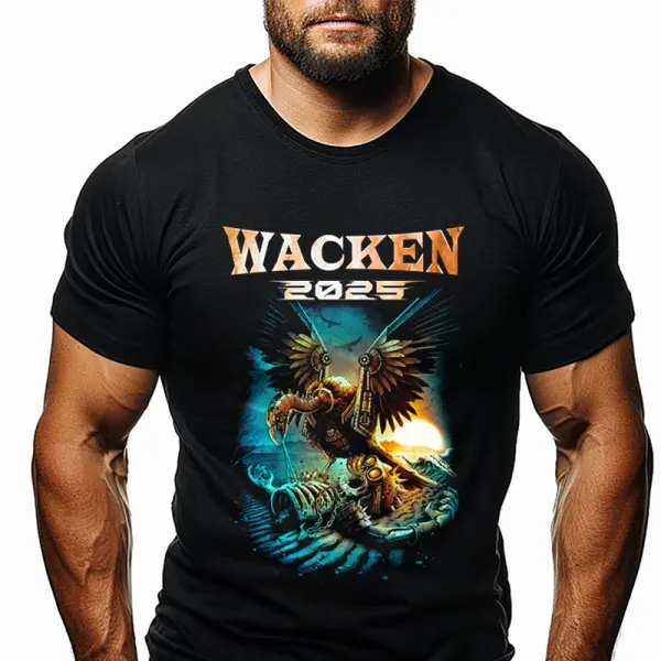 2025 Festival T-Shirt - Perfect For Music Lovers And Metalheads - Wayrates.com 