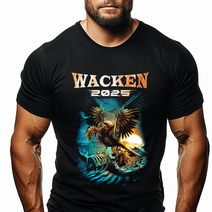 

2025 Festival T-Shirt - Perfect For Music Lovers And Metalheads