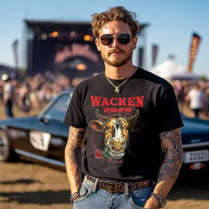 2025 Graphic T-Shirt - Perfect For Music Festival Fans