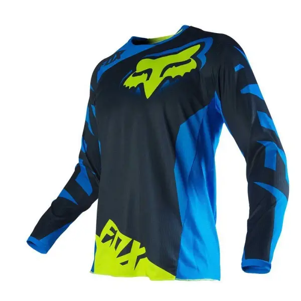 Unisex Motocross Logo Printed Quick Dry Long Sleeve Cycling Jersey - Wayrates.com 