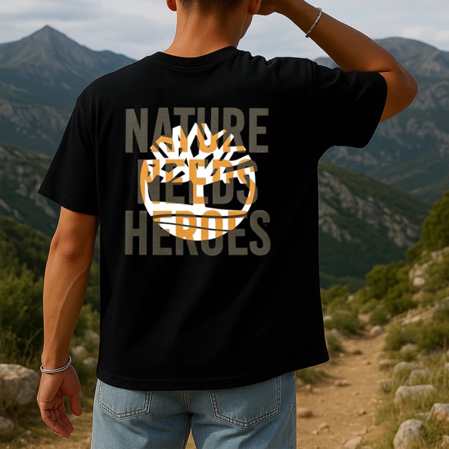 

Nature-Inspired Graphic T-Shirt For Outdoor Enthusiasts