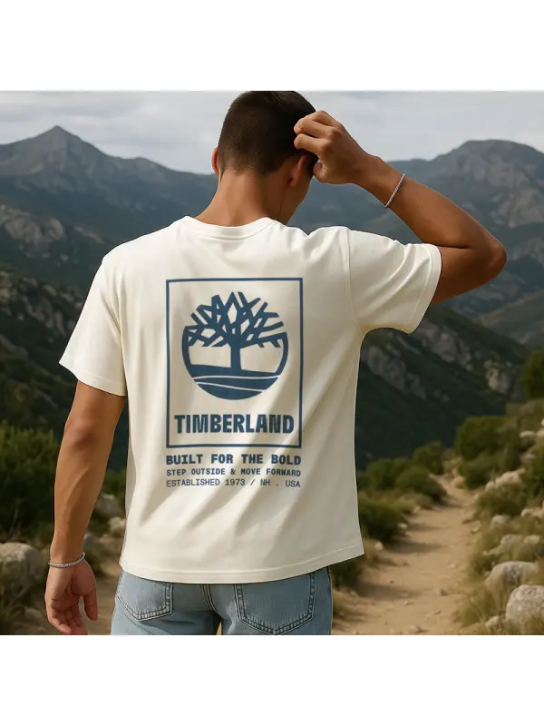 Bold Outdoor Graphic Tee For Men - Perfect For Hiking And Casual Wear - Wearmw.chimpone.com 