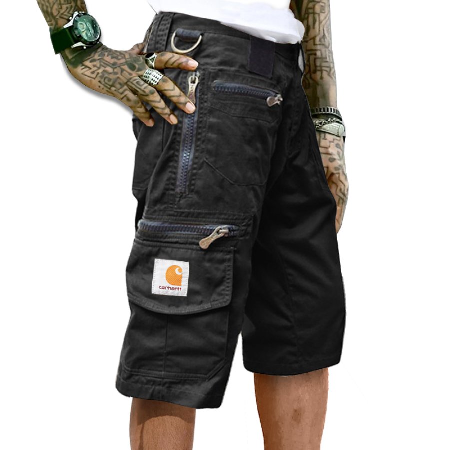 

Carhartt Men's Vintage Multi-Pocket Zipper Utility Cargo Shorts