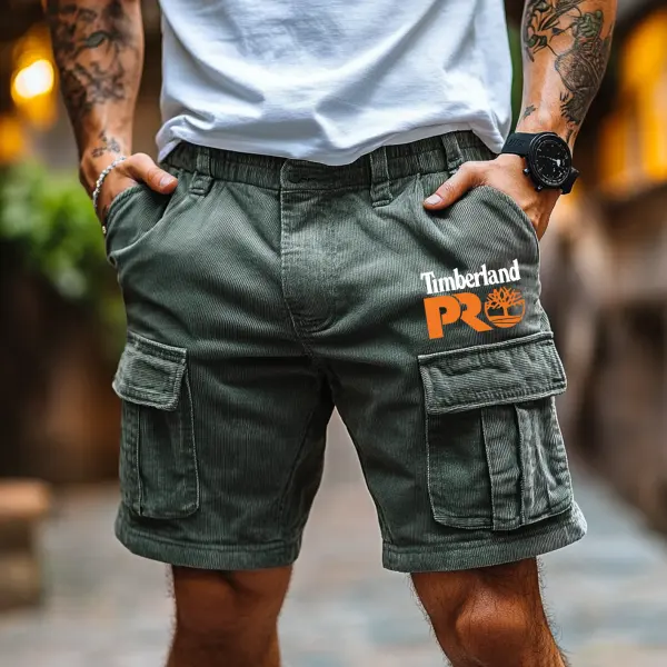 Timberland Men's Corduroy Surf Shorts Beach Vacation Daily Walkshort - Rabclub.com 