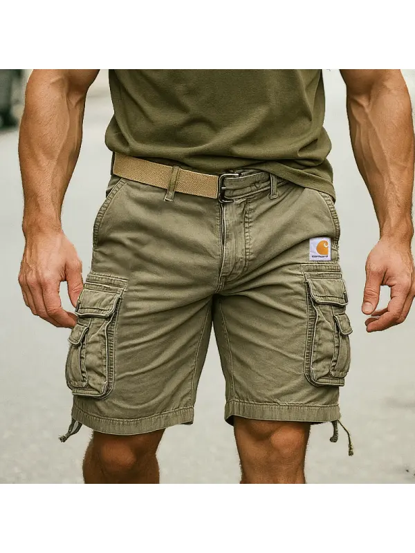 Cargo Shorts With Multi-Pockets For Outdoor Adventures - Anrider.com 