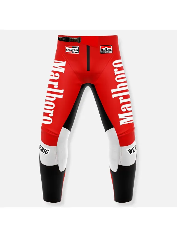 FORMULA ONE 1974 RED RACE PANT - Ootdmw.com 