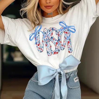 Unisex Vintage 4th Of July Outfits T-Shirt - Perfect For Summer Outdoors