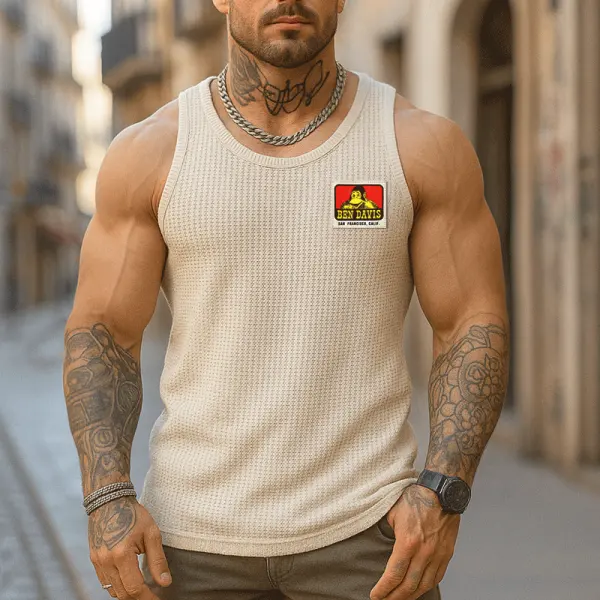 Stylish Sleeveless Tank Top For Men - Perfect For Summer Outdoors - Wayrates.com 
