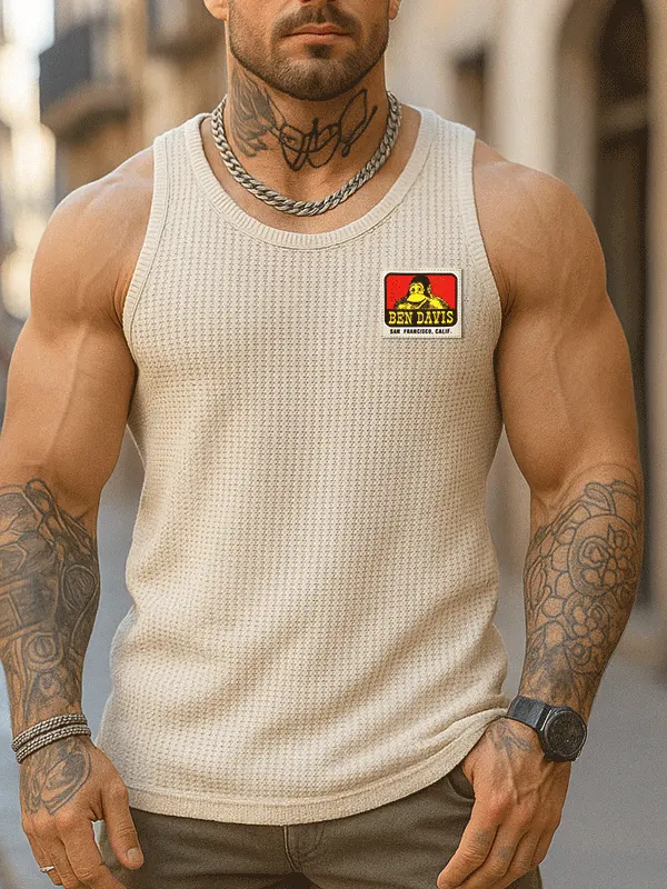 Stylish Sleeveless Tank Top For Men - Perfect For Summer Outdoors - Menwyx.com 