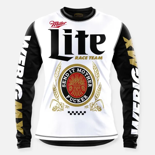 Webig Lite Jersey White-Black - Menzfolk.com 