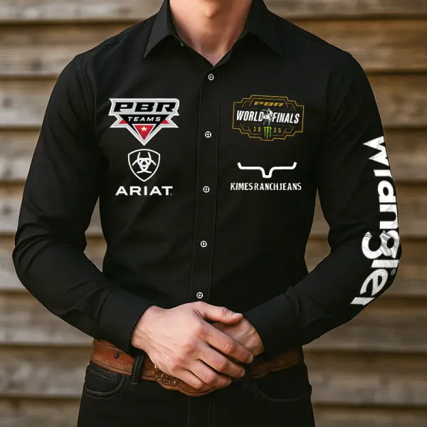 Professional Bull Riding Event Shirt For Men - Perfect For Sports Fans And Casual Wear - Manlyhost.com 