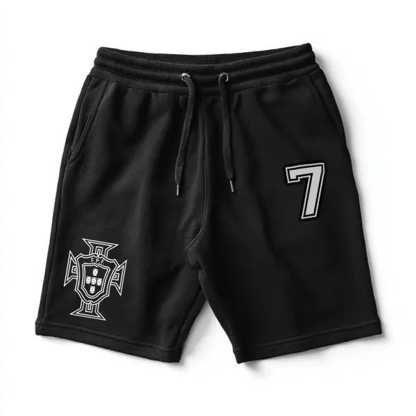Patterned Shorts For Football Fans In Spring And Summer - Ootdyouth.com 