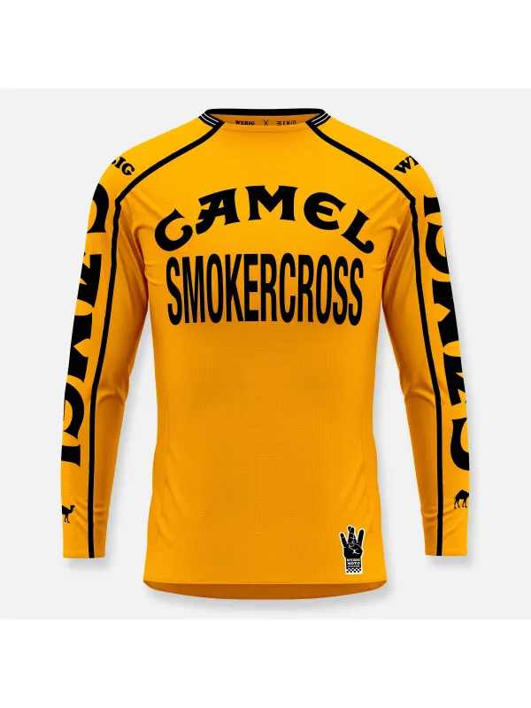 SMOKERCROSS RACE JERSEY YELLOW - Aptkoi.com 