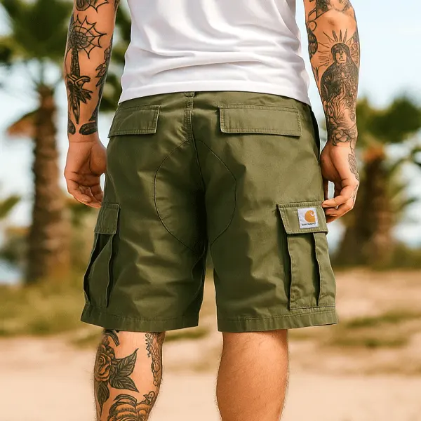 Cargo Shorts With Multiple Pockets For Men - Perfect For Summer Outdoors - Wayrates.com 