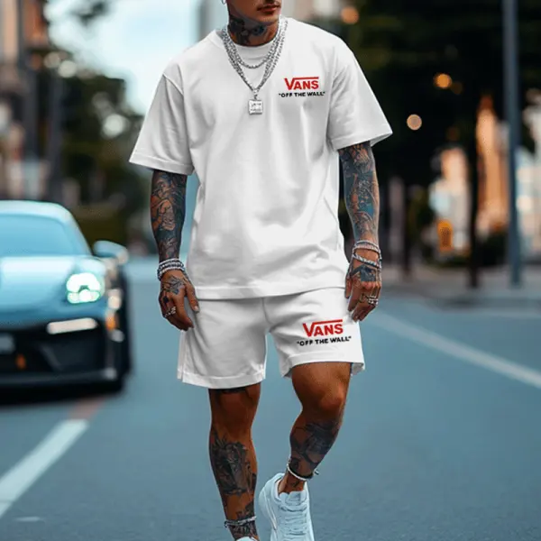 Stylish Casual Short Set For Men - Perfect For Summer Outdoors - Manlyhost.com 