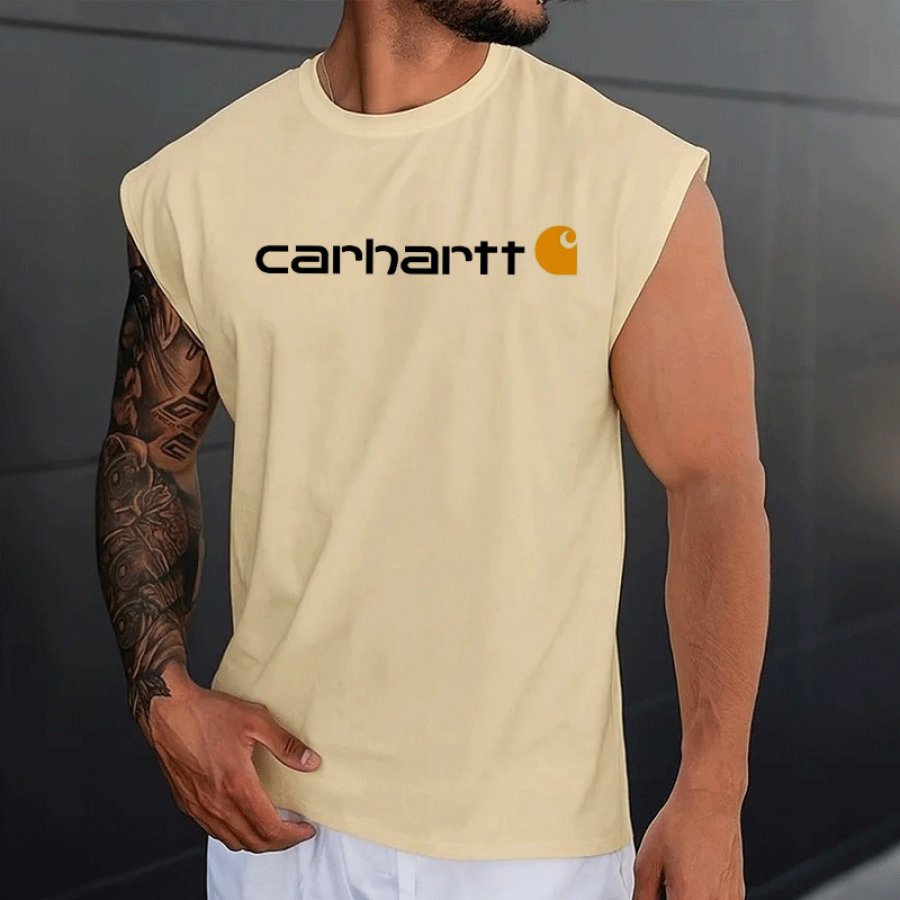 

Men's Oversize Sleeveless Muscle Tee For Men - Perfect For Casual Summer Outfits