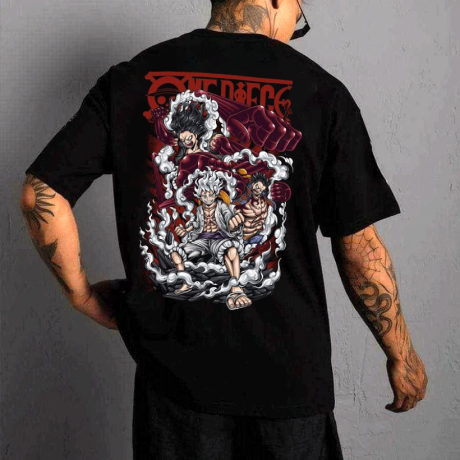 

Anime-Inspired Graphic T-Shirt For Casual Wear