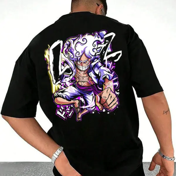 Anime-Inspired Graphic T-Shirt For Men - Perfect For Casual Wear And Anime Fans - Wayrates.com 