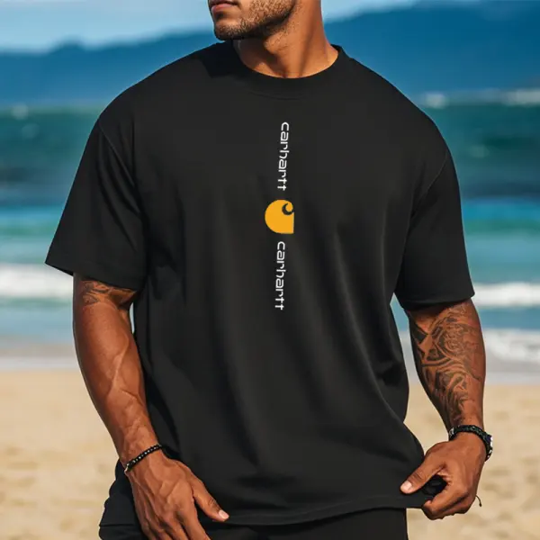 Men's Casual Cotton Graphic Print T Shirt - Wayrates.com 