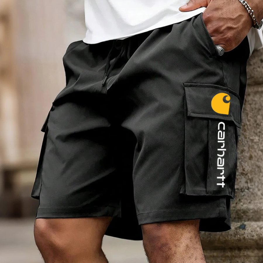 

Men's Casual Cargo Shorts With Pocket Detail