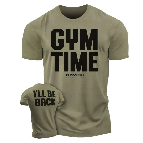 Gym Time T-Shirt - Perfect For Fitness Enthusiasts - Rabclub.com 