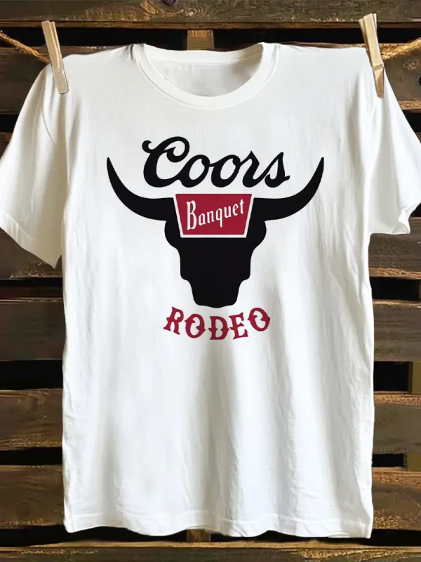 Classic Graphic Print T-shirt - Menbarn.com 