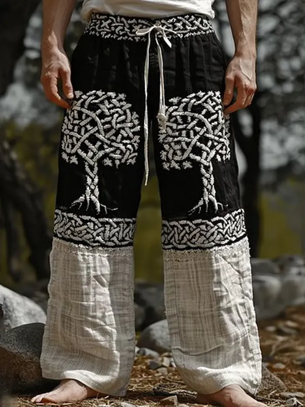 Wide-Leg Trousers For Men - Perfect For Casual And Outdoor Adventures - Menwyx.com 